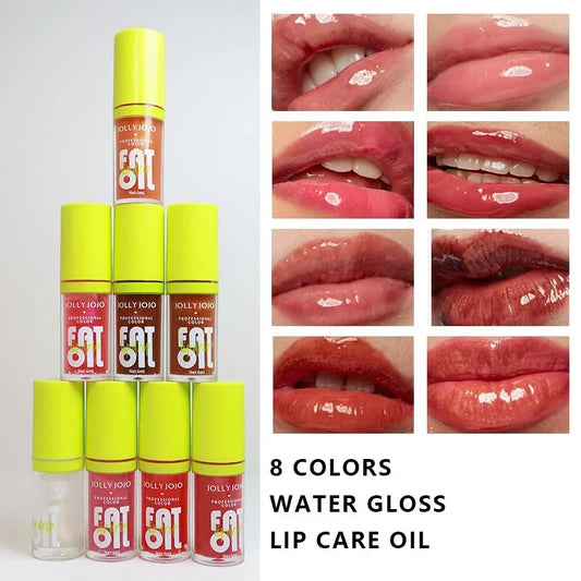 GlowPlump™ Hydrating Lip Oil – High-Gloss, Plumping & Nourishing Tint